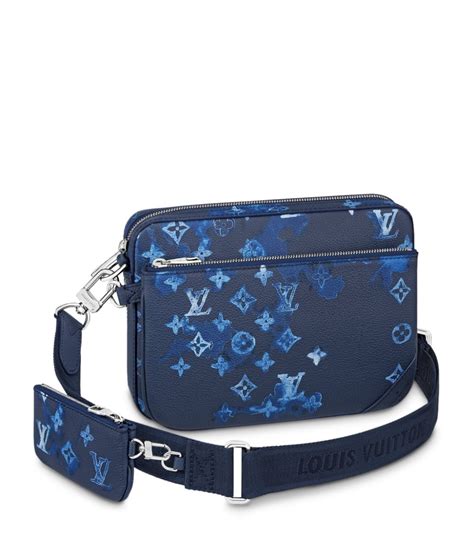 louis vuitton blue strap bag|Louis Vuitton strap bag men.